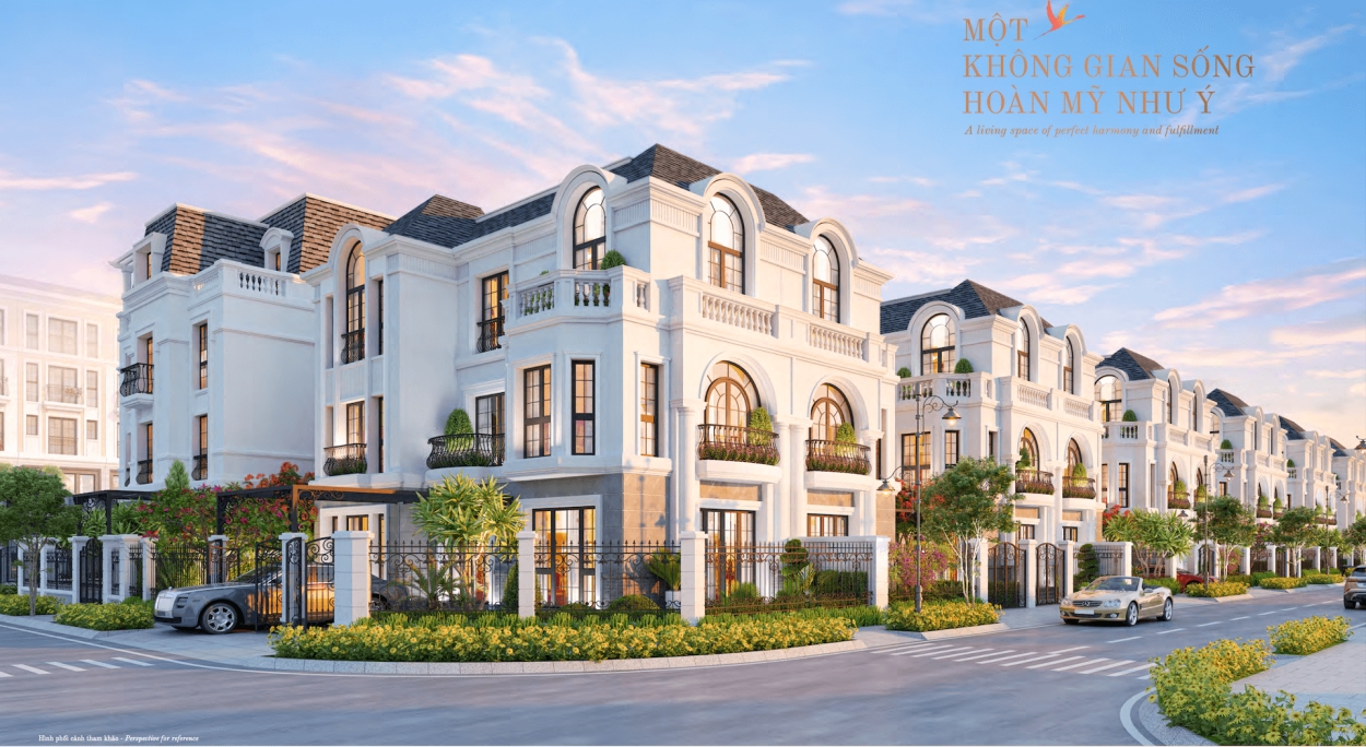 Hồng Hạc City Phối cảnh biệt thự mẫu dự án Hồng Hạc City