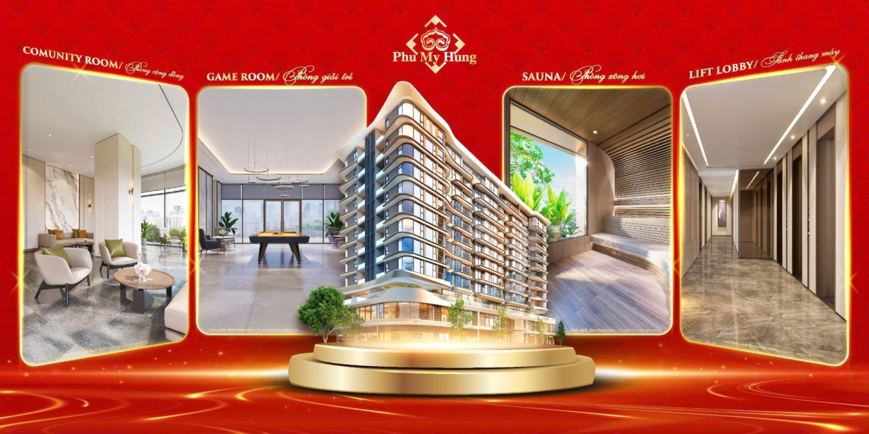 Phối cảnh tổng thể dự án The Sculptura Phú Mỹ Hưng