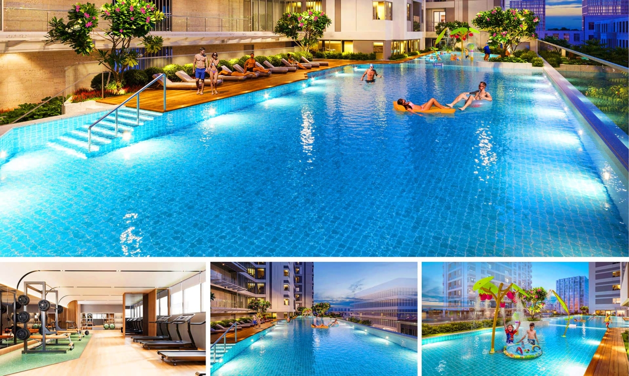 Hồ bơi tại The Horizon Phú Mỹ Hưng Hồ bơi tại The Horizon Phú Mỹ Hưng