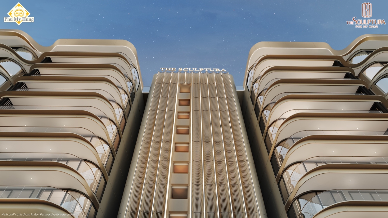 Phối cảnh kiến trúc nghệ thuật điêu khắc của The Sculptura